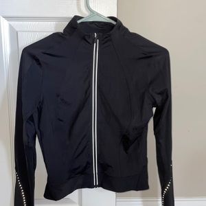 Lululemon cropped jacket. Size 4 (cut the tags off)? Fits like an XS or S.